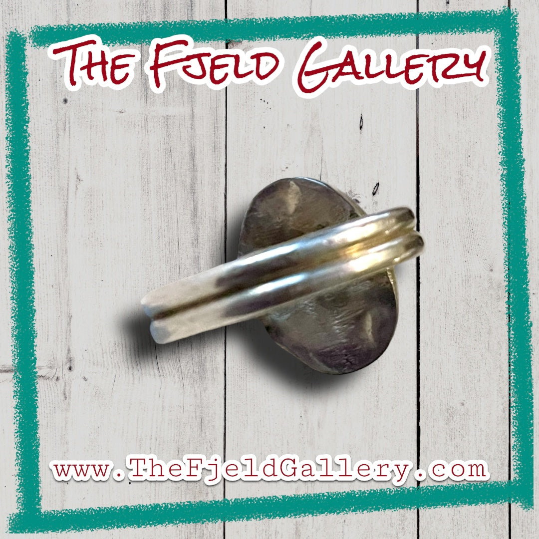 Handmade Amethyst Sterling Silver Ring