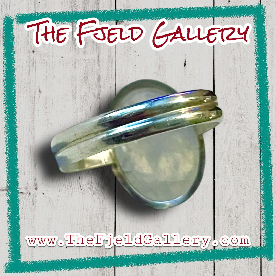 Handmade Sterling Silver Moonstone Ring