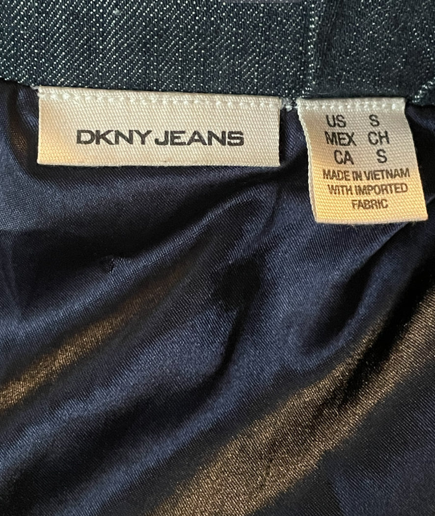 Vintage DNKY 1990’s Denim 3/4 Babydoll Trench