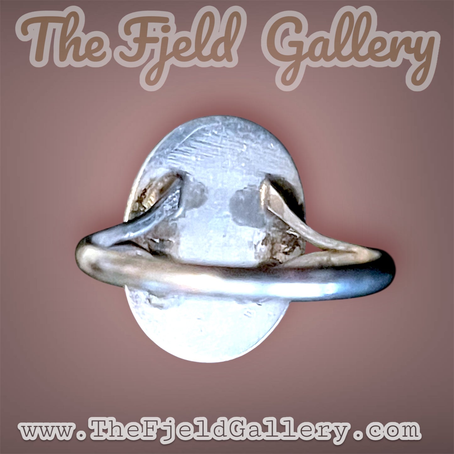 Native American Sterling Silver & Turquoise Shadowbox Ring