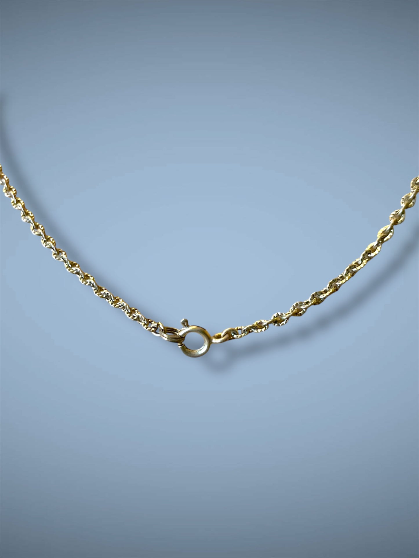 Art Nouveau Gilded Brass Filigree Porcelain Rose Floral Bouquet Limoge, Cloisonné Enamel & Blue Art Glass Necklace