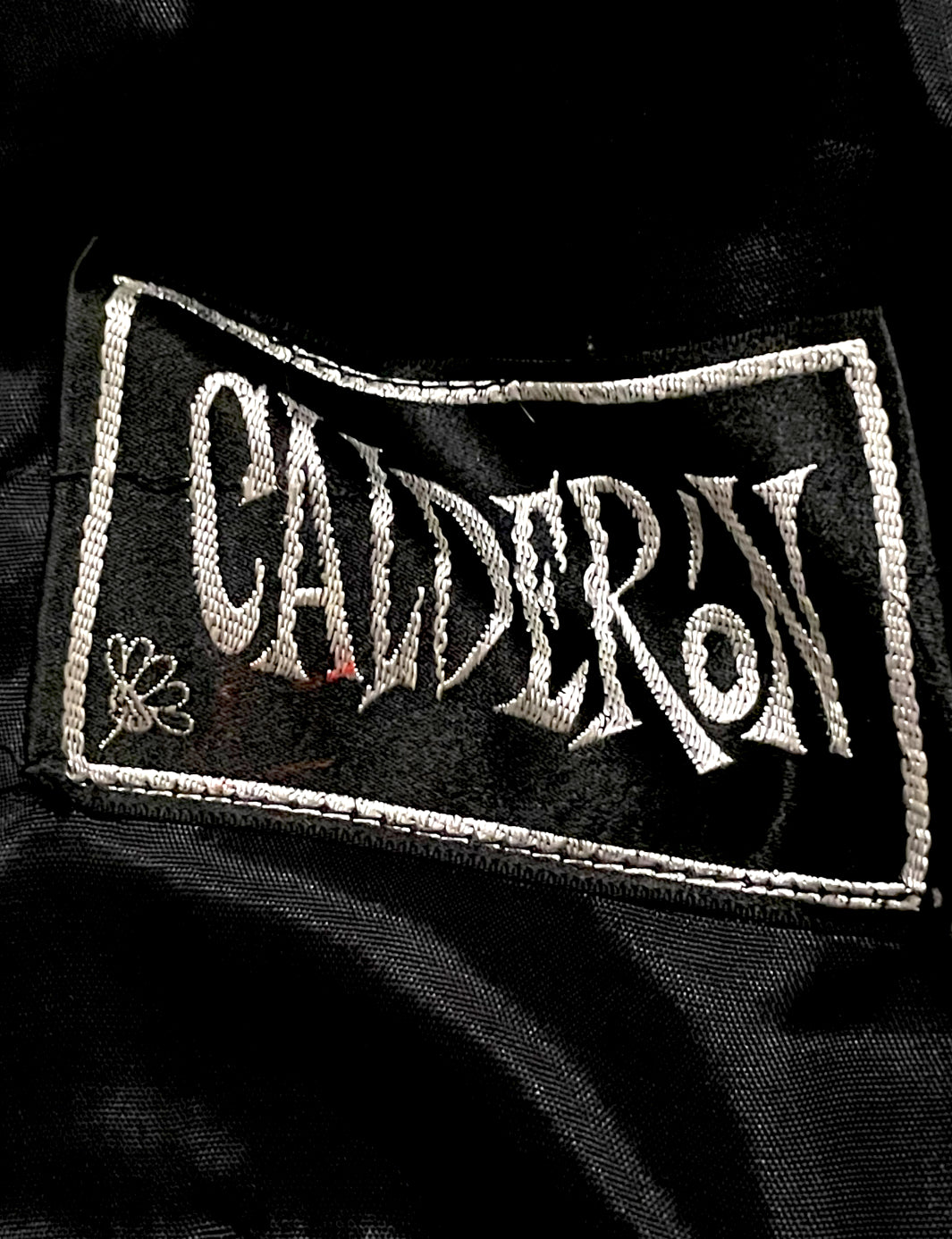 Gorgeous 1960’s Calderón Designer Black Long Sleeve Silver, Gold & Copper Metallic Sequin Maxi Dress