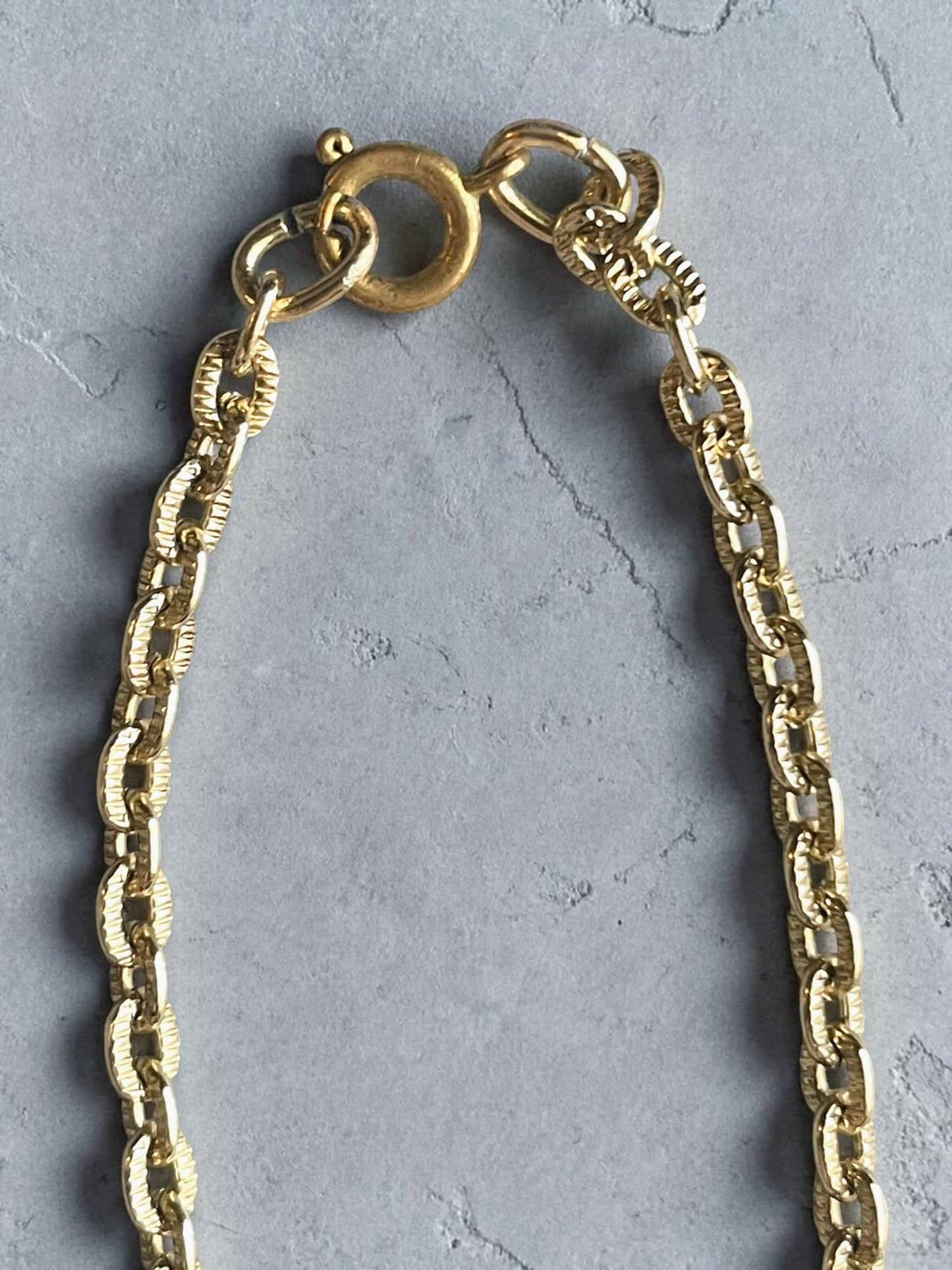 1940’s West German Gilded Brass Filigree Lapis Blue, Cats Eye Art Glass & Pearl Necklace