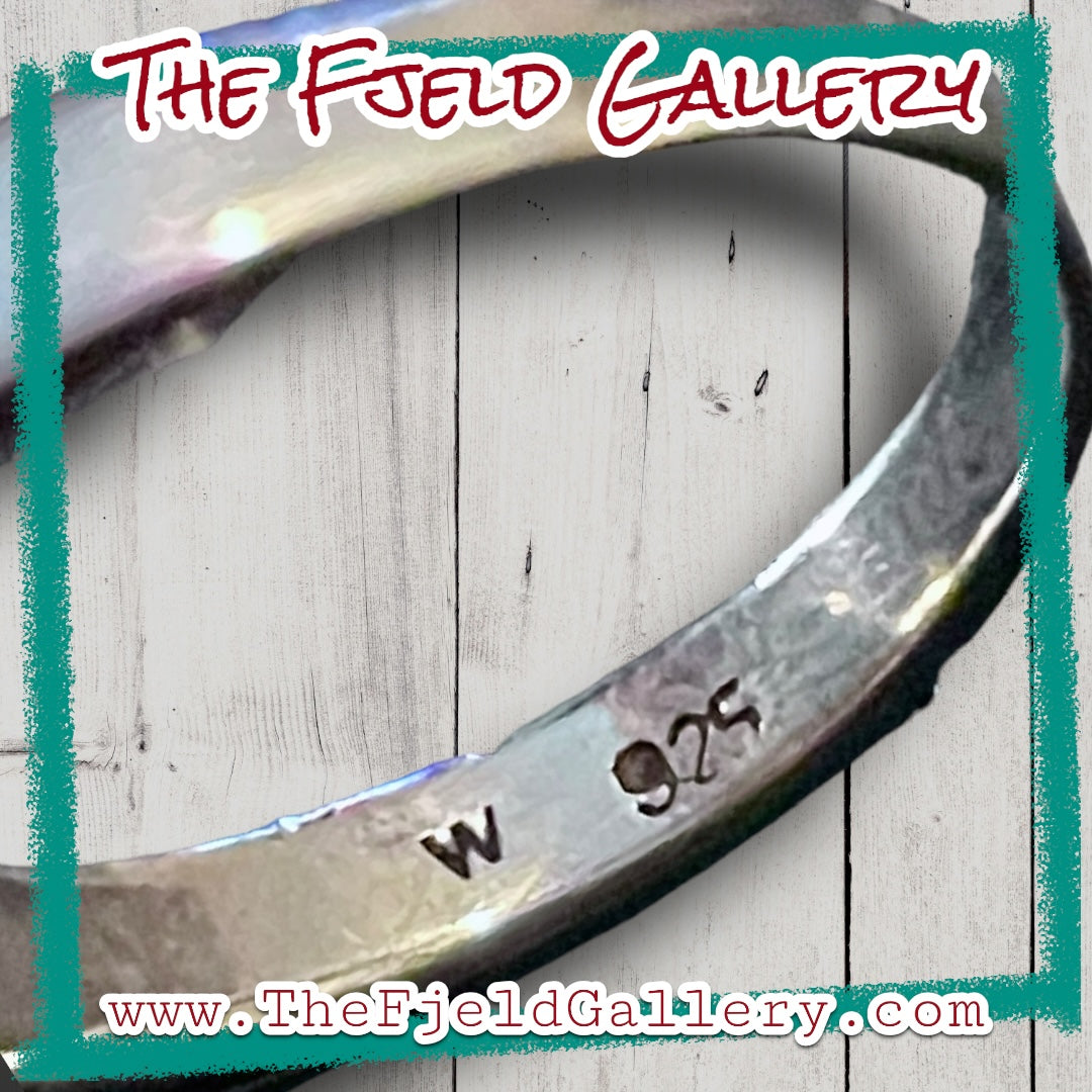 Chrysoprase Unique Art Deco Sterling Silver & Marcasite Overlay Ring