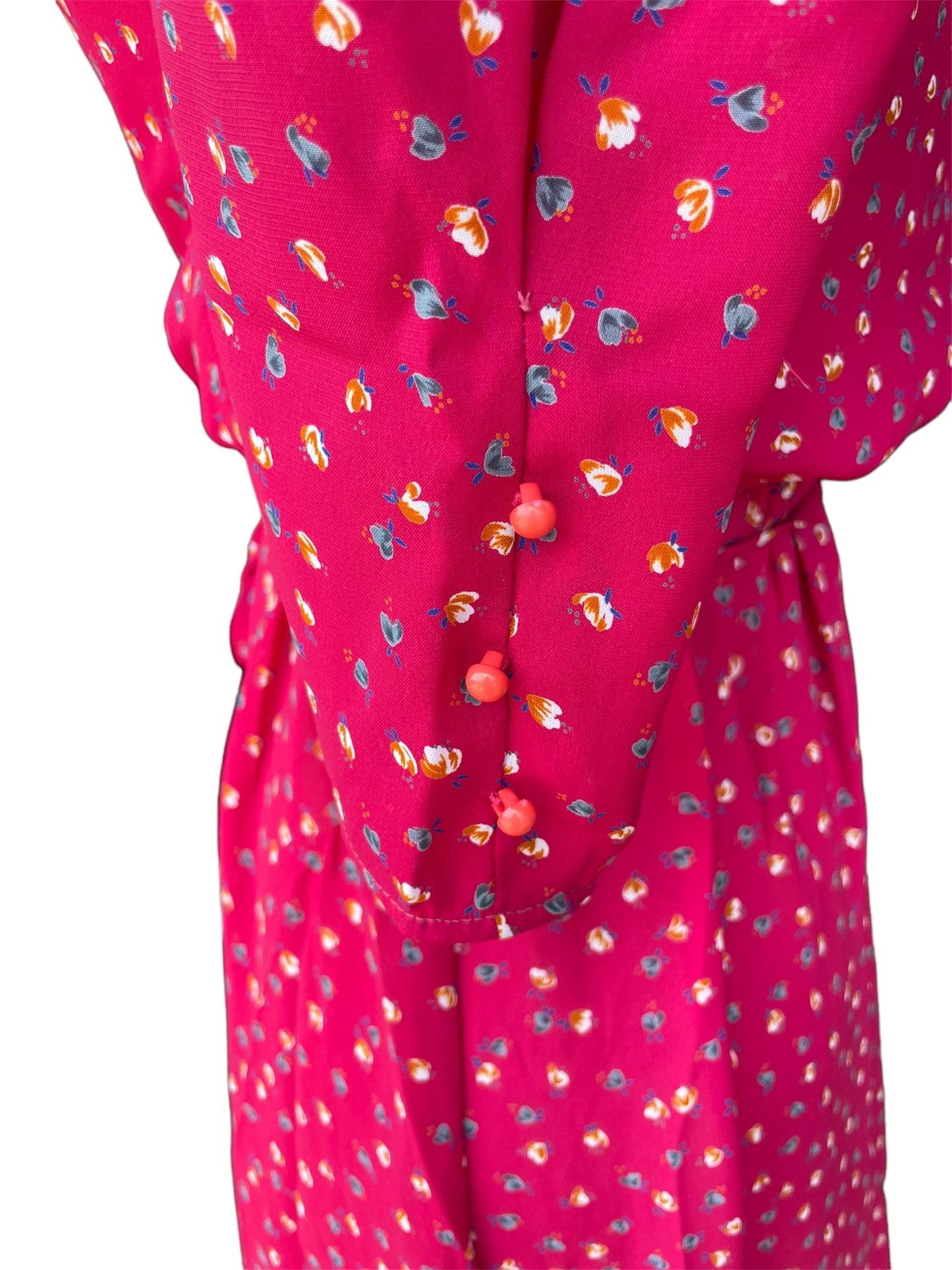Vintage 1990’s Pink Floral Print Dress
