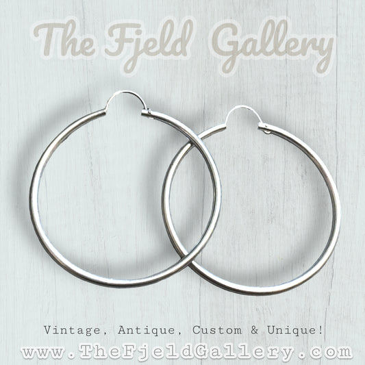 Sterling Silver Hoop Earrings