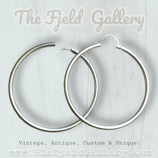 Sterling Silver Hoop Earrings