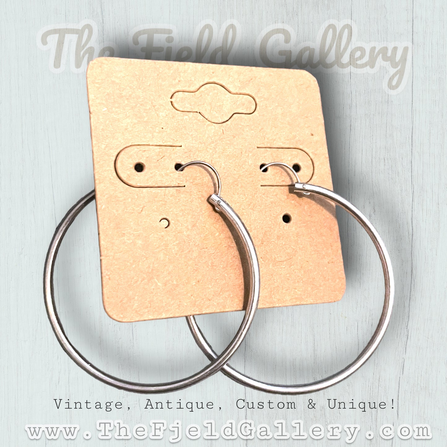 Sterling Silver Hoop Earrings