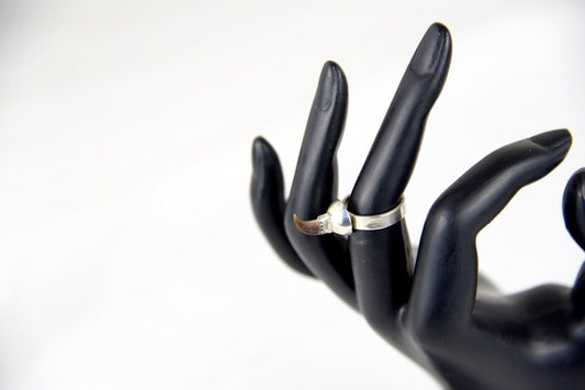 Claw Dome Ring in Sterling Silver sz. 5.5