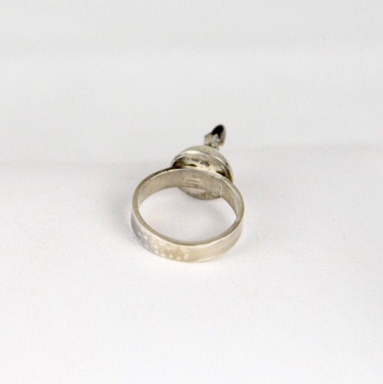 Claw Dome Ring in Sterling Silver sz. 5.5