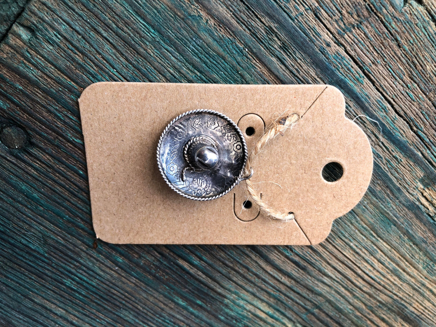 sterling silver sombrero charm
