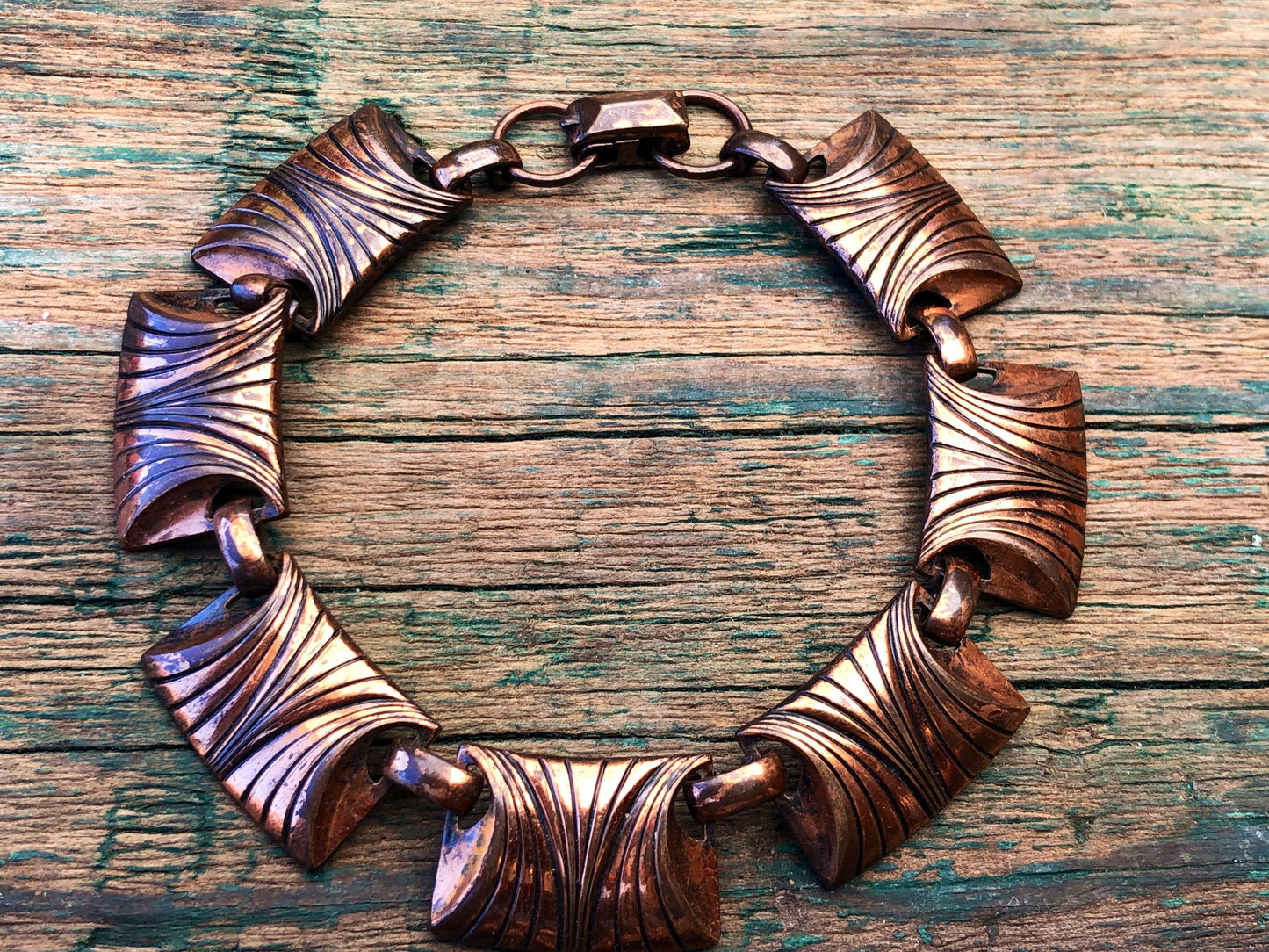Vintage Renoir Copper Link Bracelet