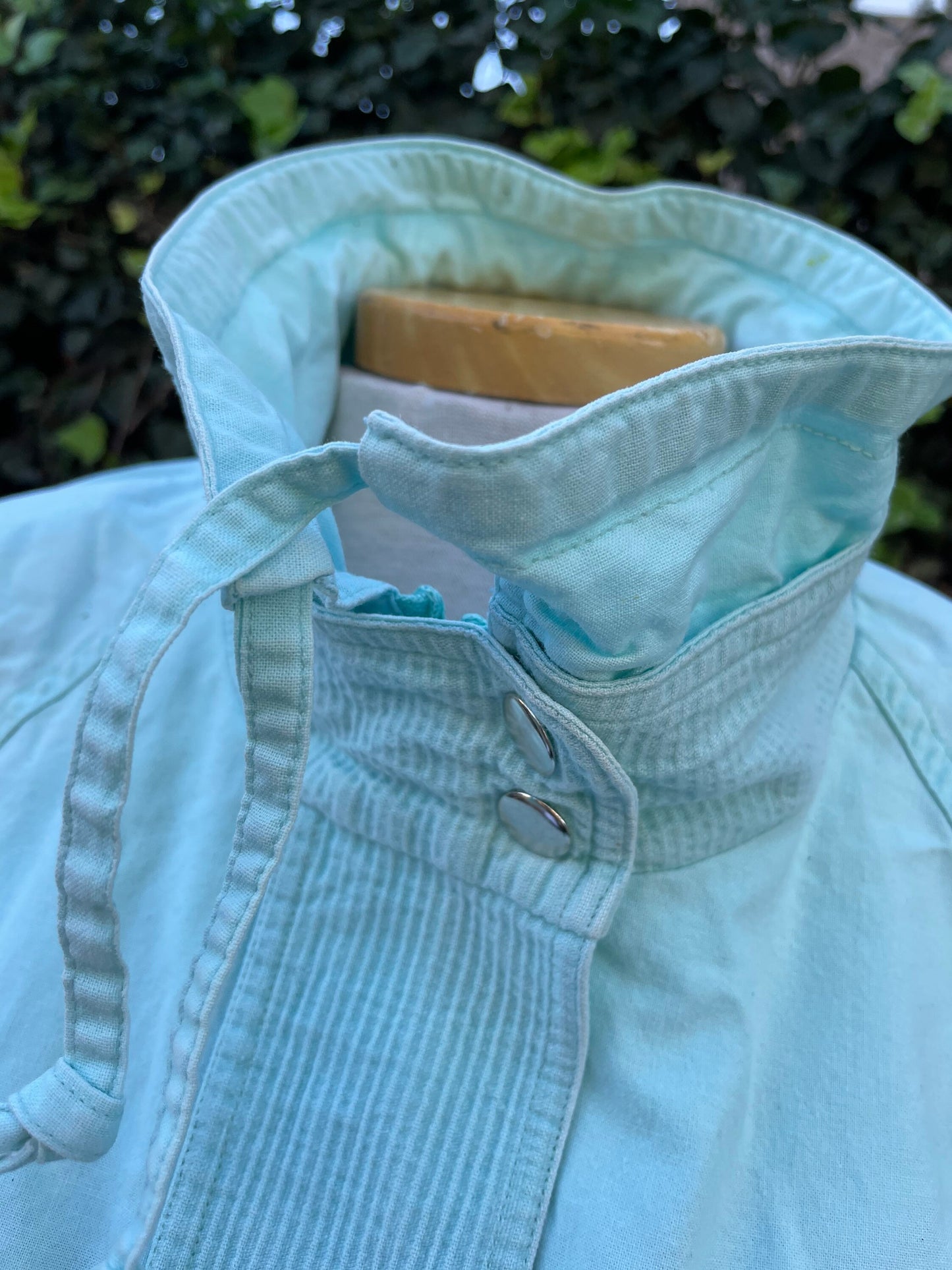 Vintage Breatan Light Blue Bomber Jacket Medium