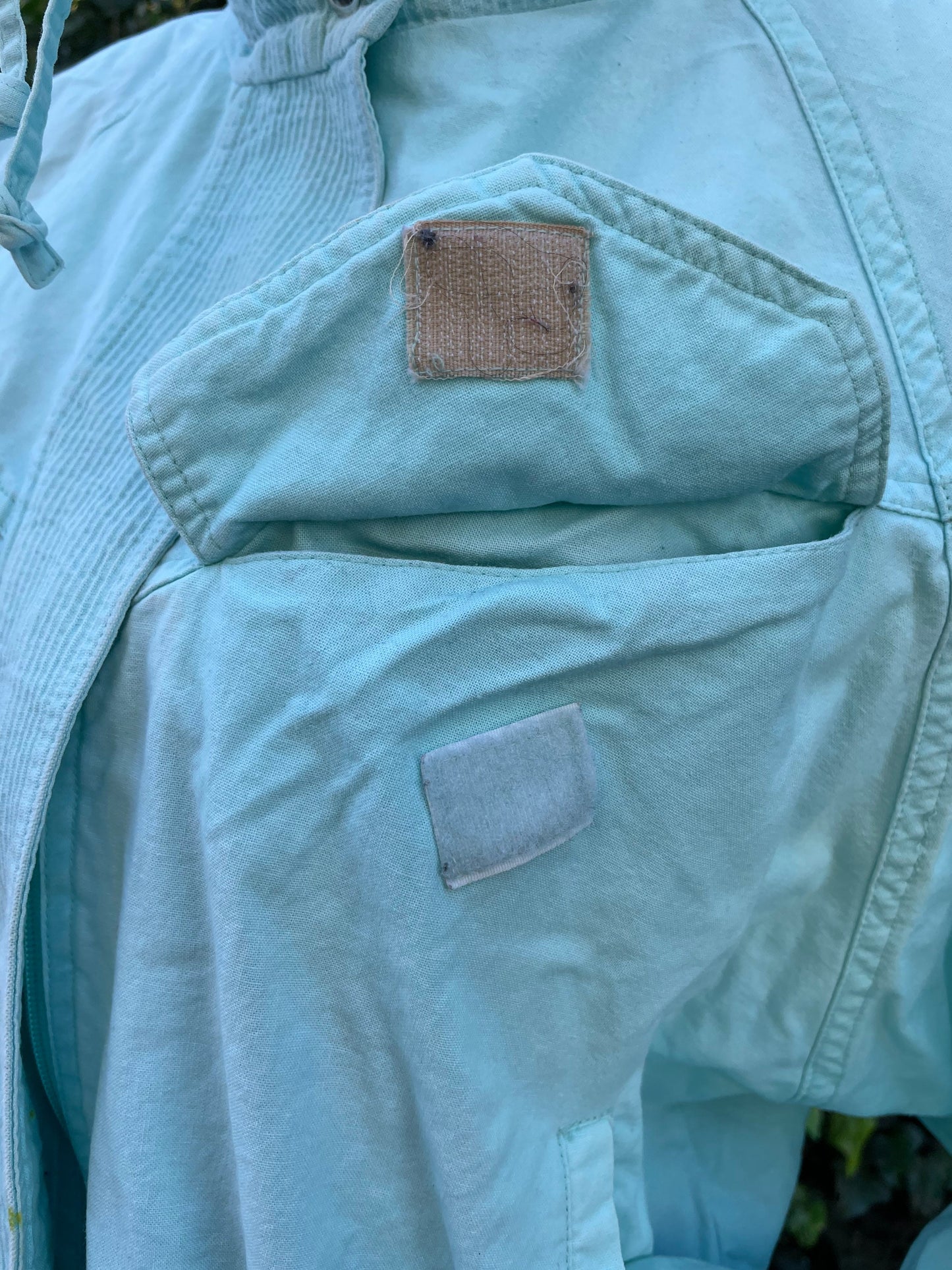 Vintage Breatan Light Blue Bomber Jacket Medium