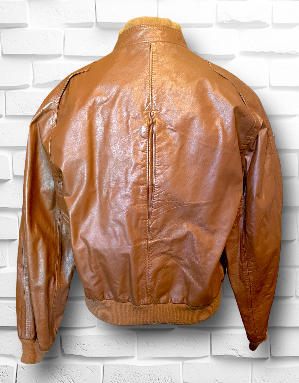 1970’s Reversible Brown Leather Bomber Jacket