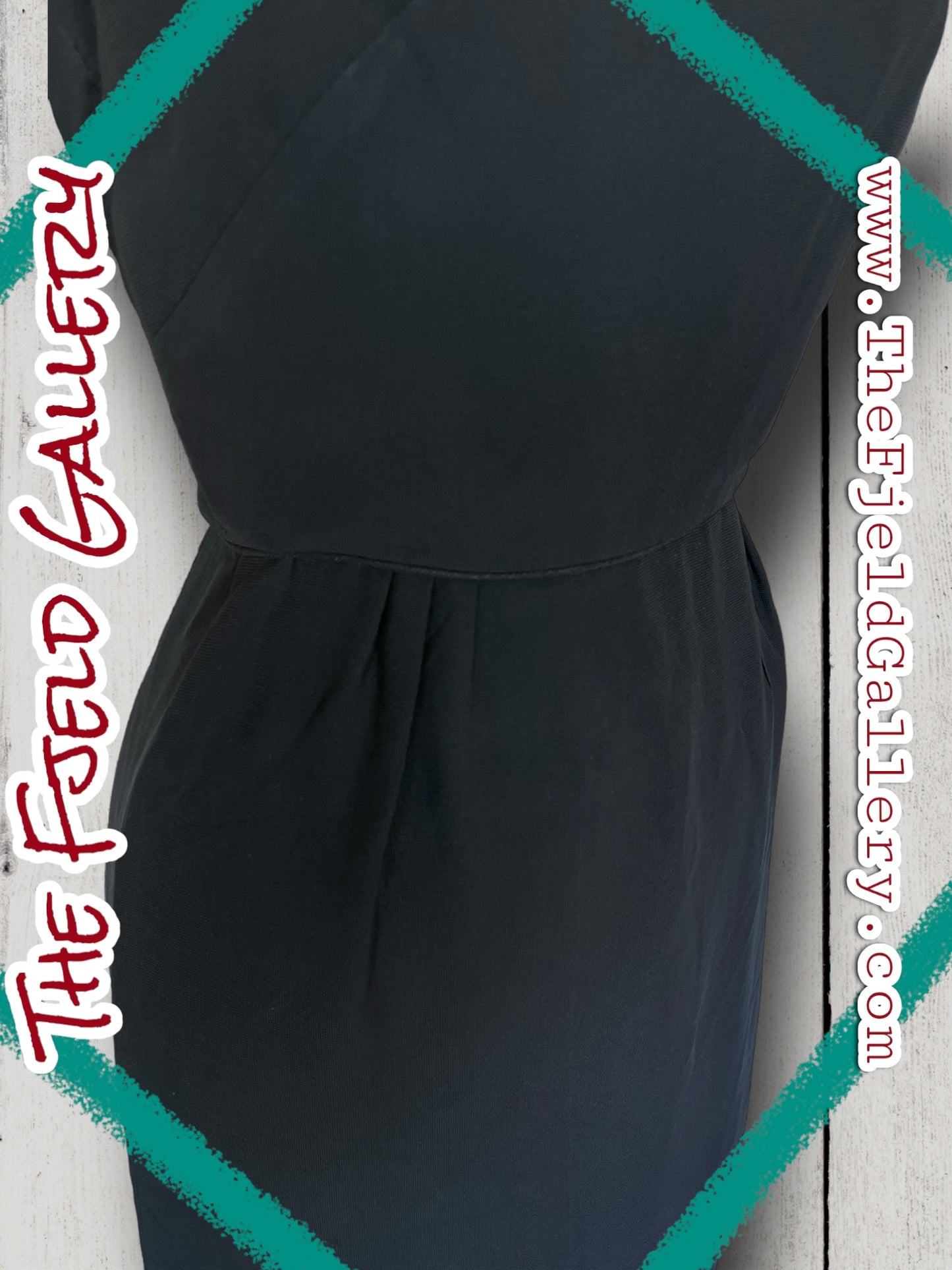 1960’s Little Black Dress w/ Open Back & Bow Detail
