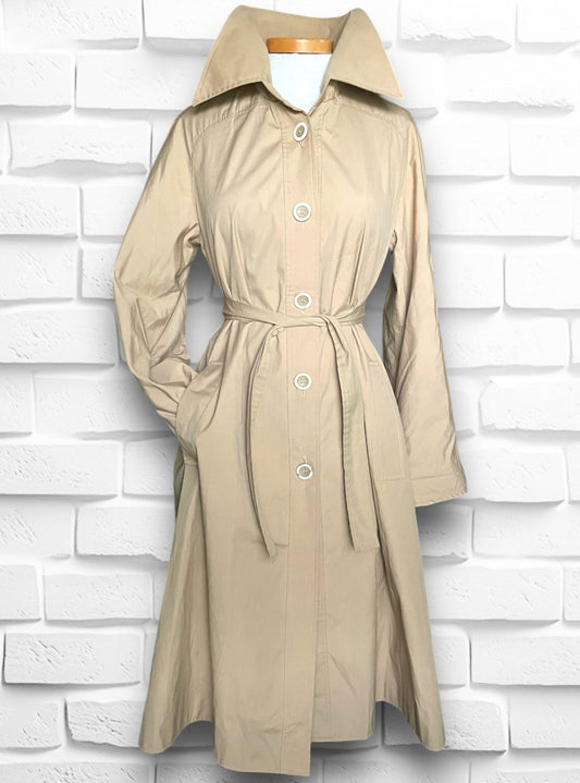 Raincheetahs by Naman New York Vintage 1960’s Full Skirt Trench Coat