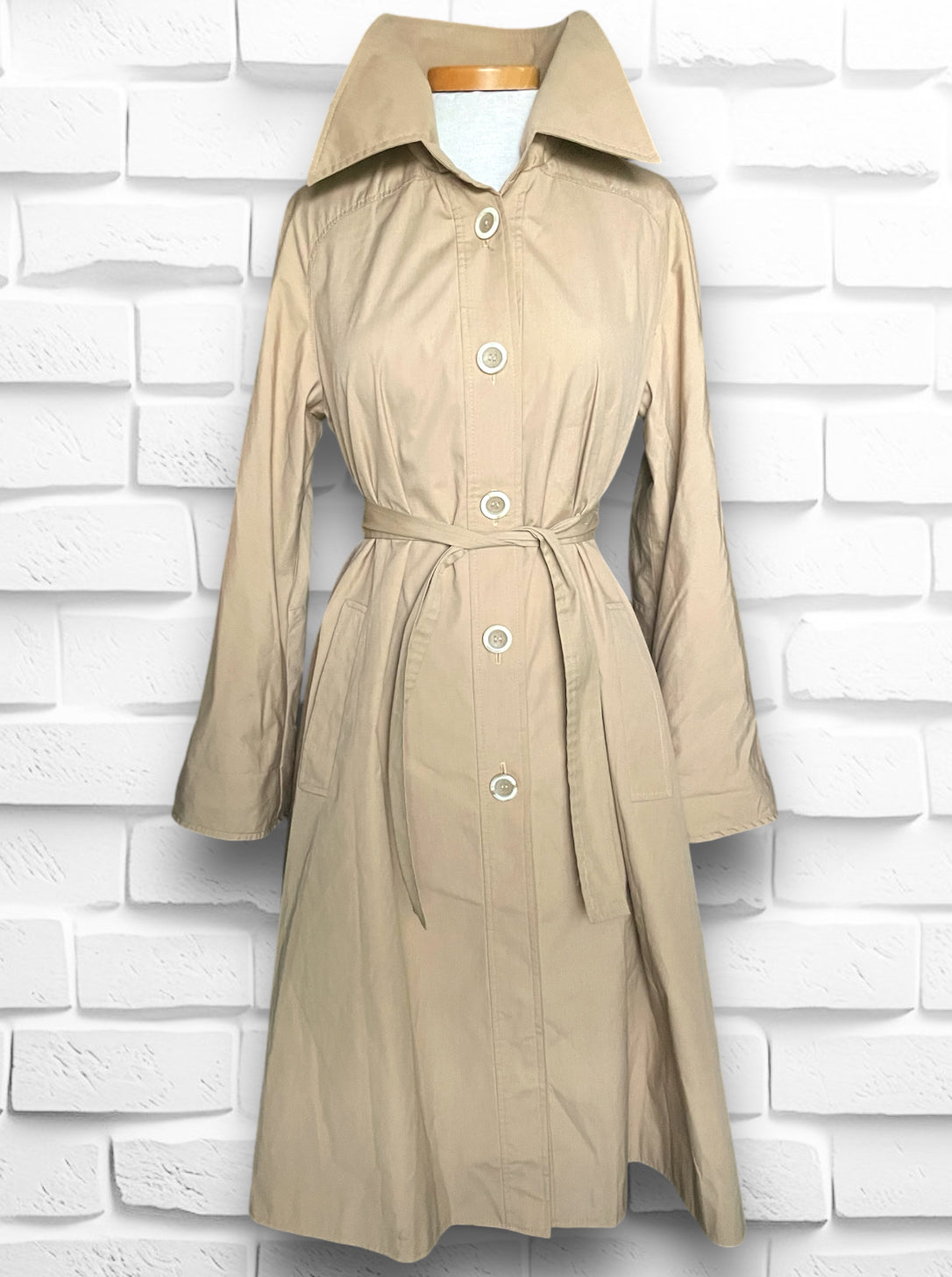 Raincheetahs by Naman New York Vintage 1960’s Full Skirt Trench Coat