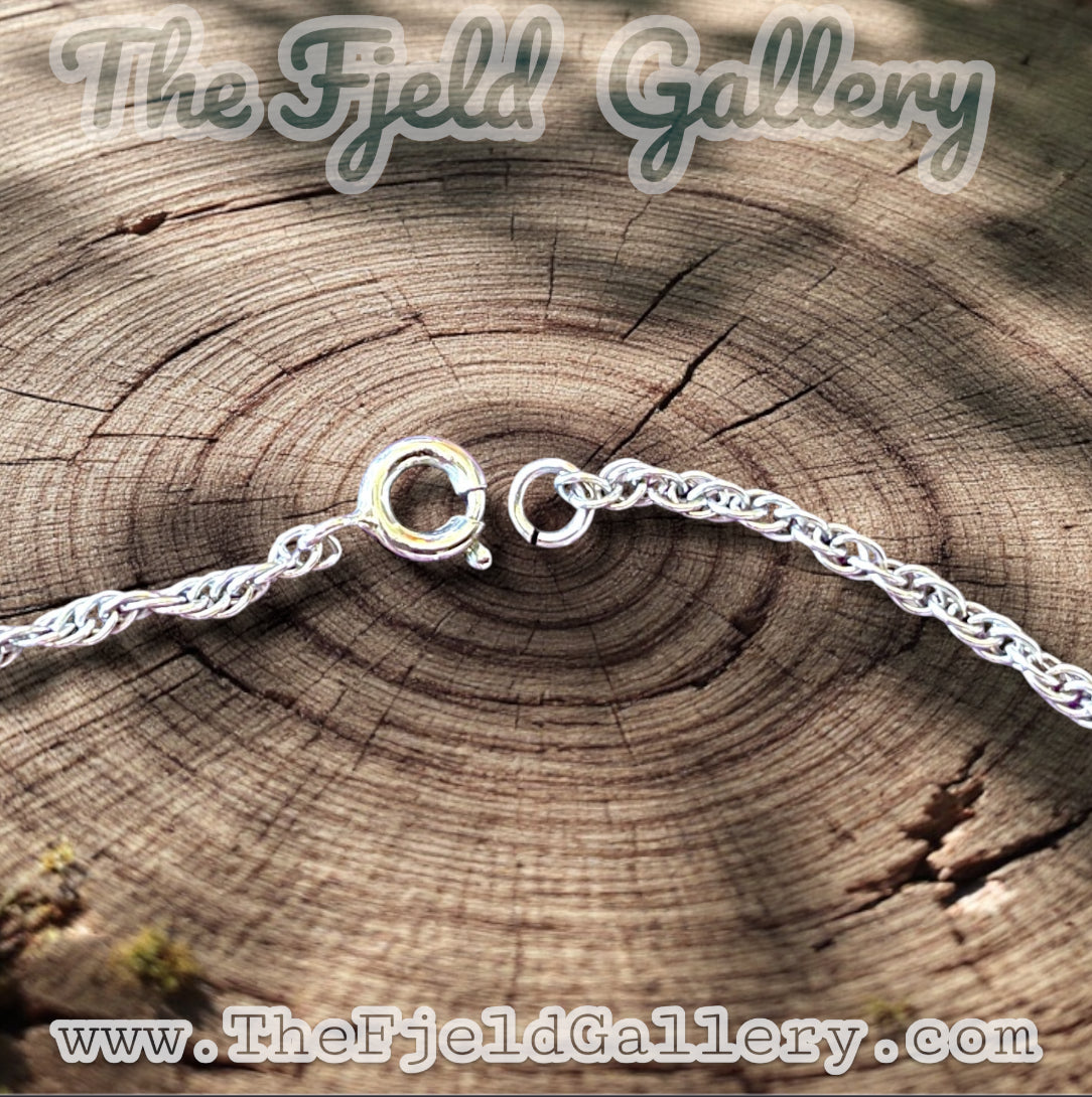 Vintage Art Deco Onyx & Crystal Amy Lee Sterling Filigree Necklace