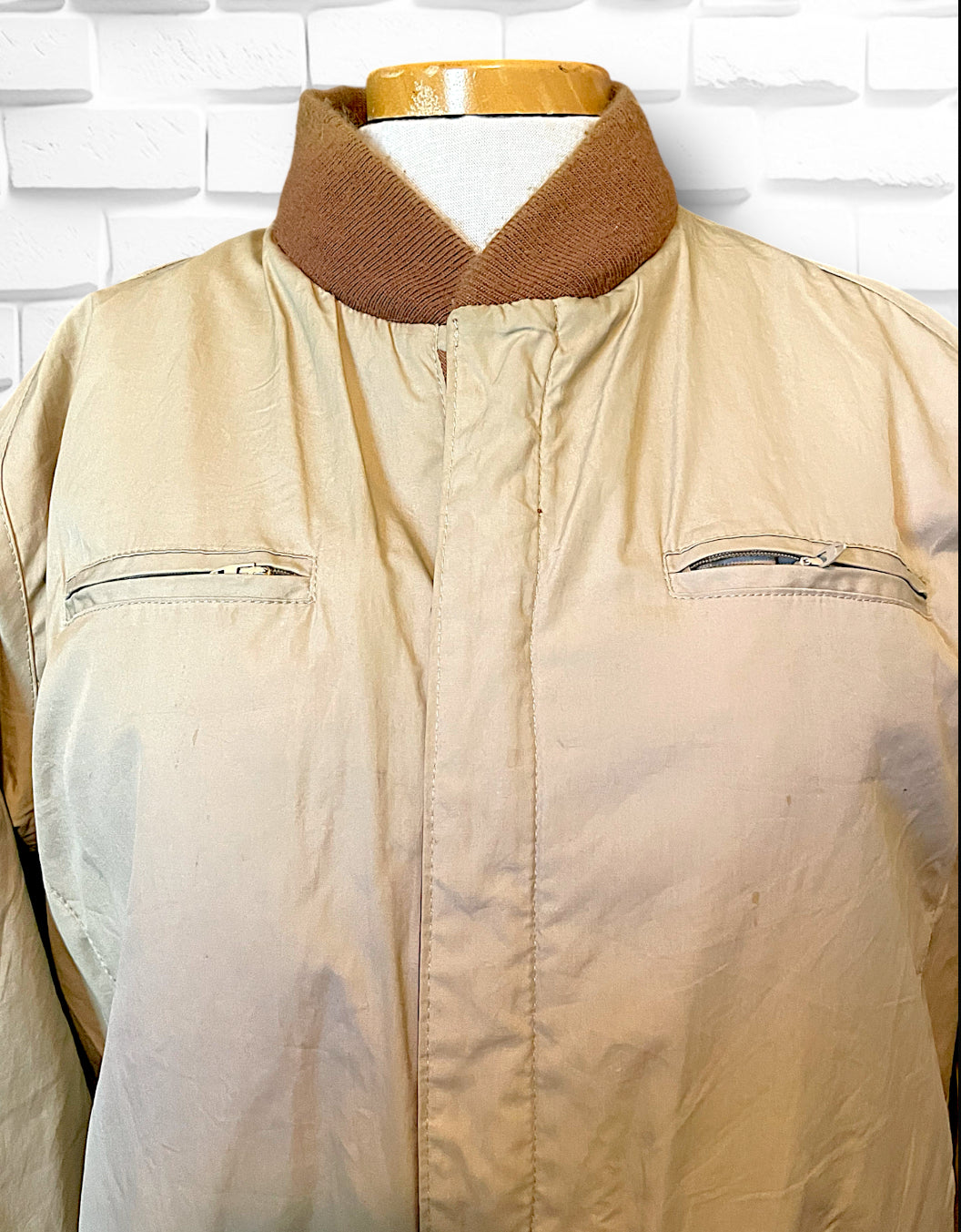 1970’s Reversible Brown Leather Bomber Jacket