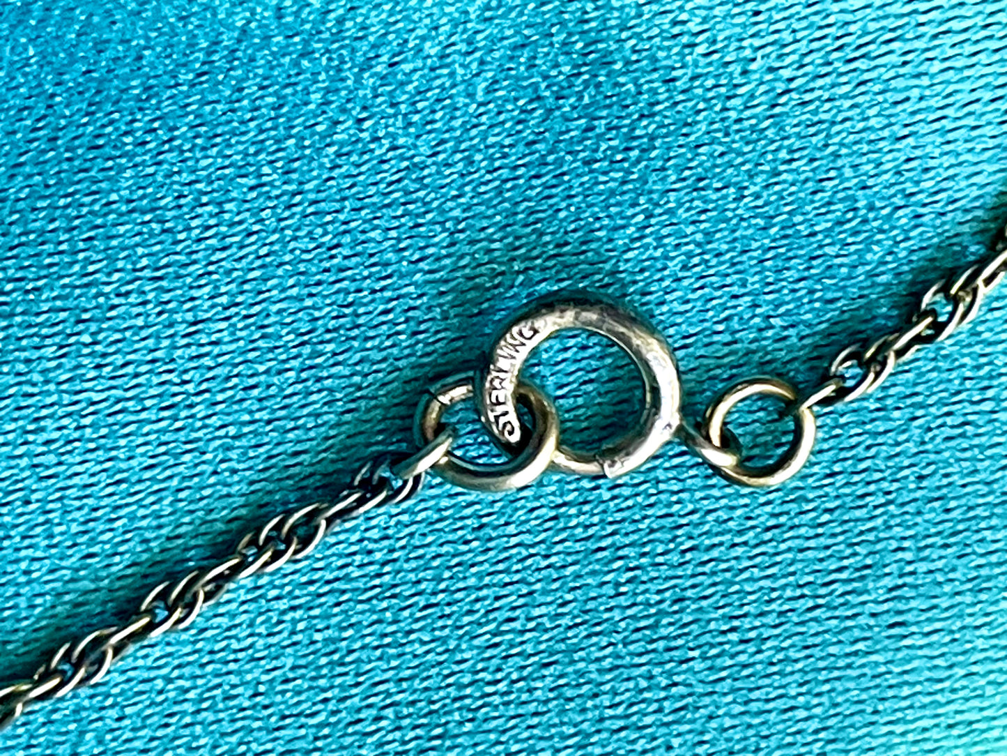 Sterling Silver & Marcasite Art Deco Flower Design Necklace