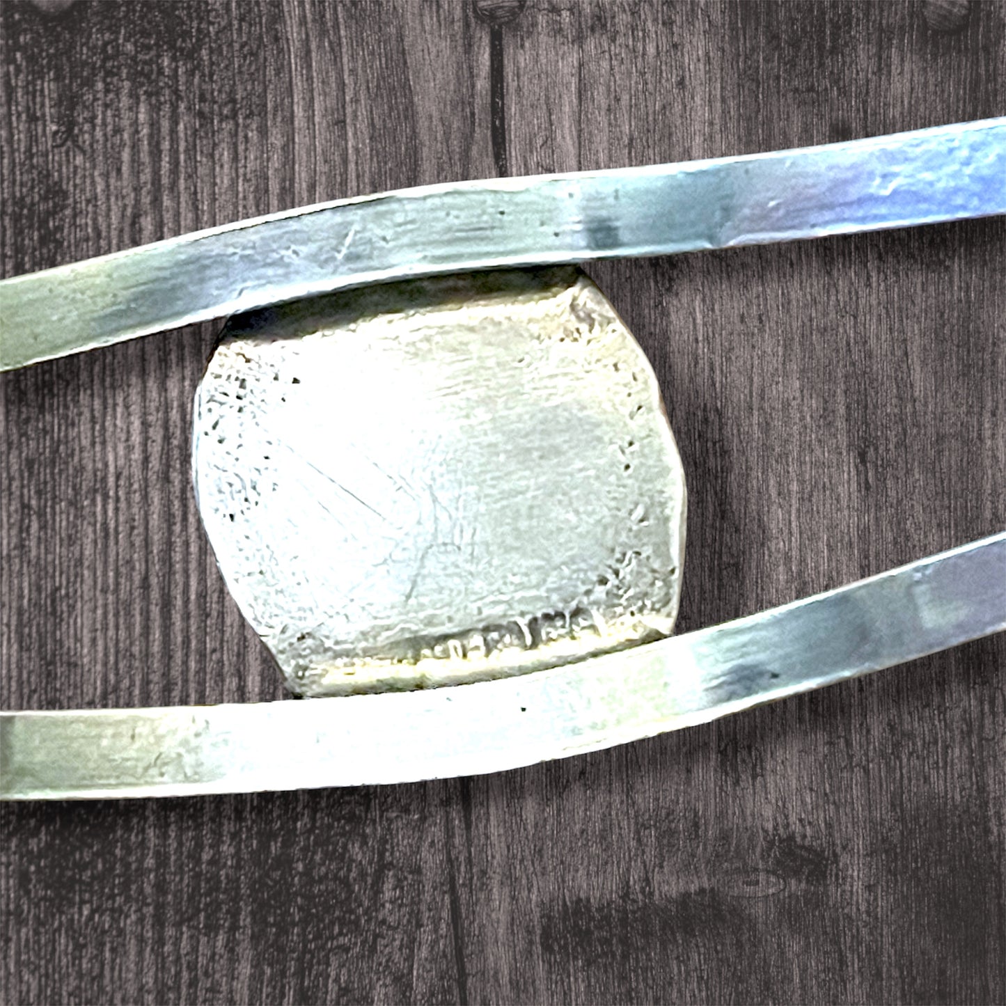 Vintage D.C. Thomas Navajo Native American Turquoise Sterling Silver Cuff Bracelet
