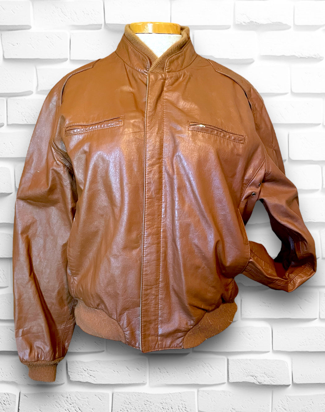 1970’s Reversible Brown Leather Bomber Jacket