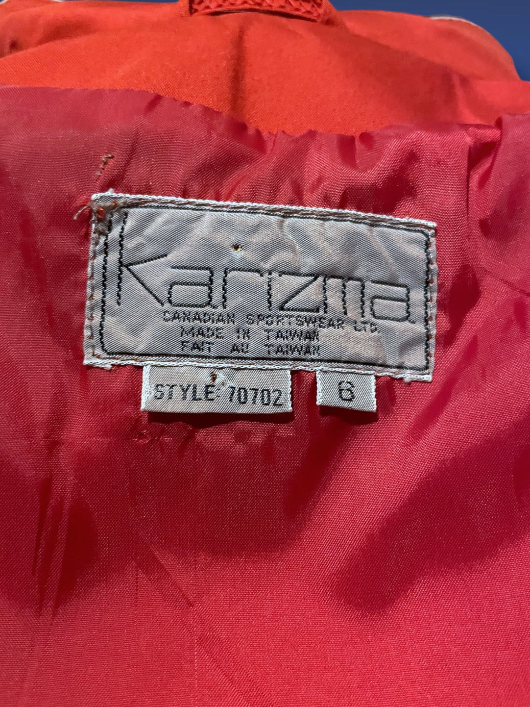 Vintage 1970’s Magenta Pink Long Trench Coat with Grey Piping Mod Detail