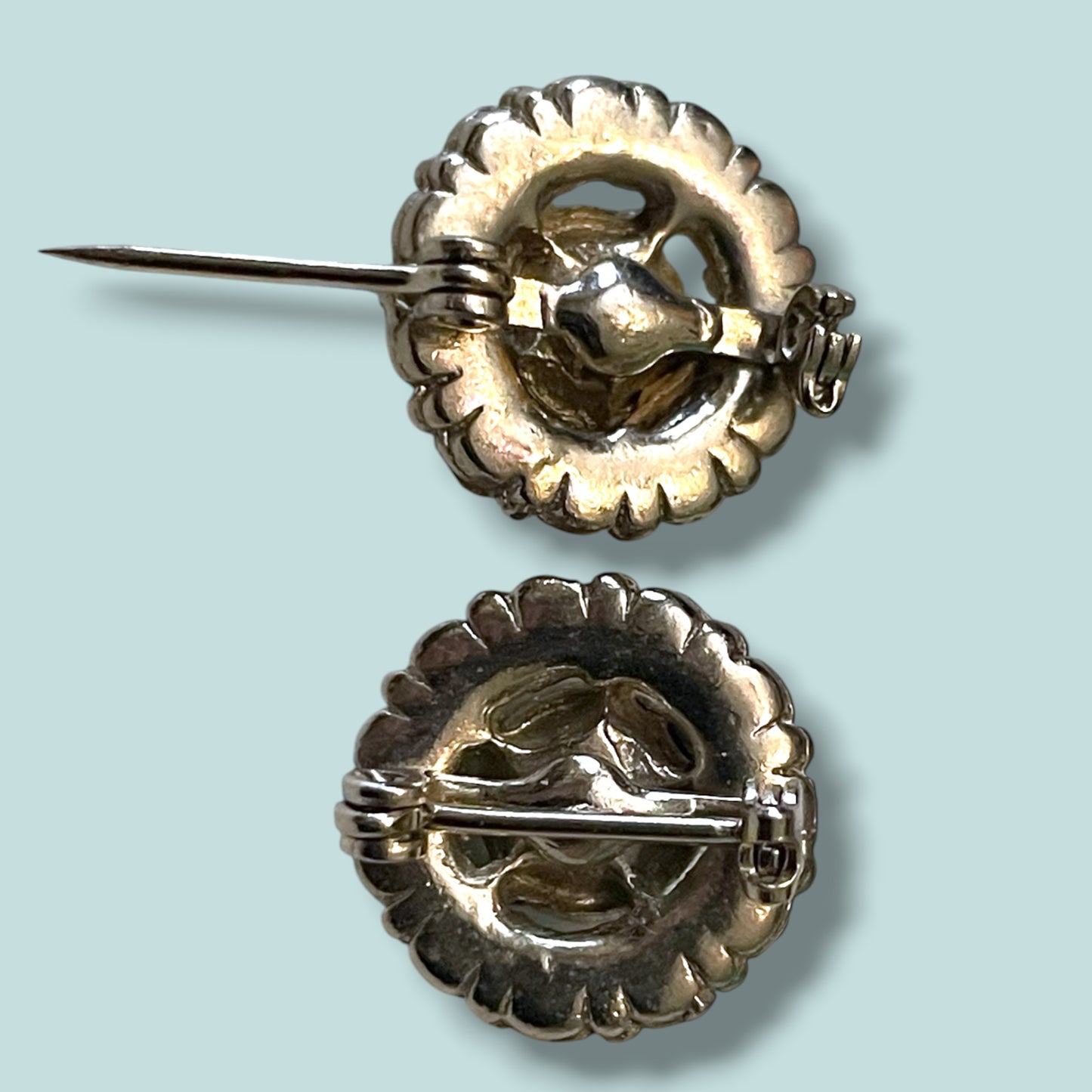 Art Deco Crystal Rhinestone Brooch Set