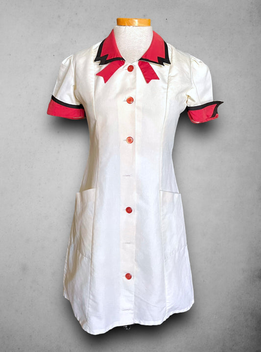 Vintage 1960’s-70’s Waitress or Candy Striper Uniform Used by Universal Studios for a Movie