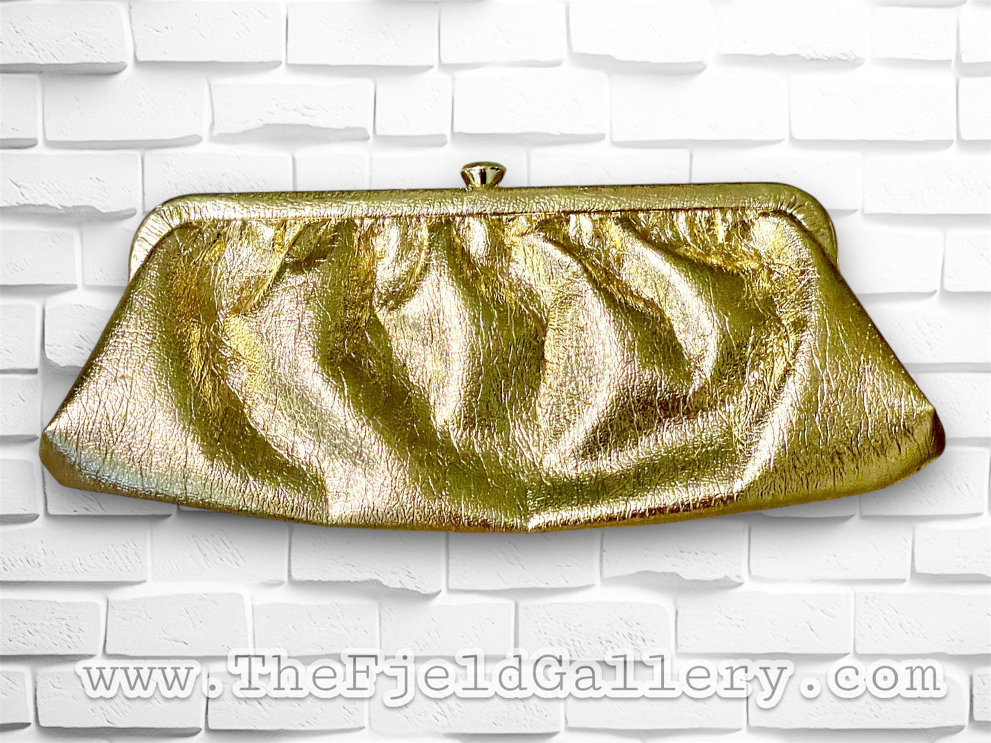 Vintage Gold Clutch Purse