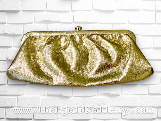 Vintage Gold Clutch Purse