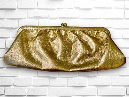 Vintage Gold Clutch Purse