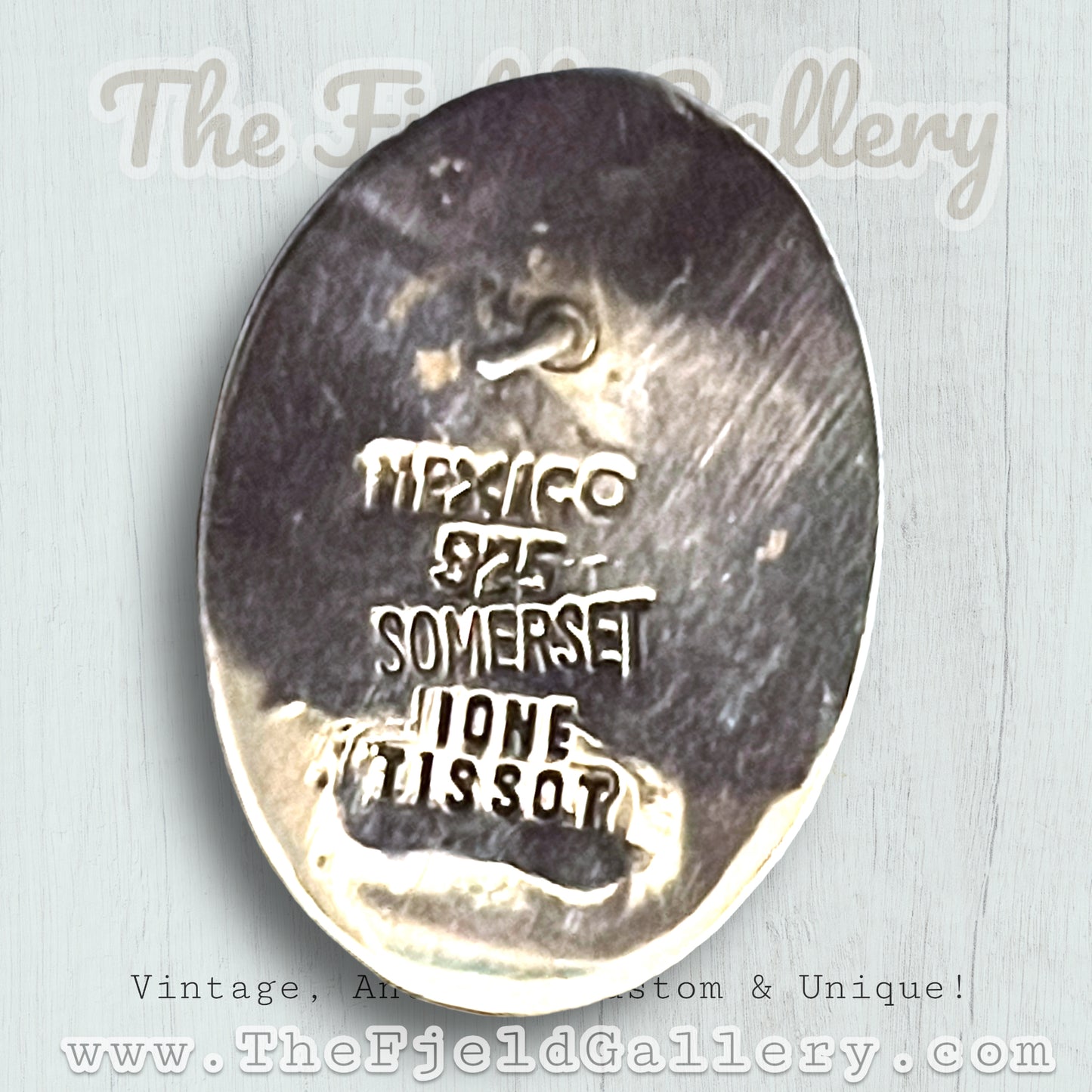 Vintage Sterling Silver & Tigers Eye Mexican Earrings