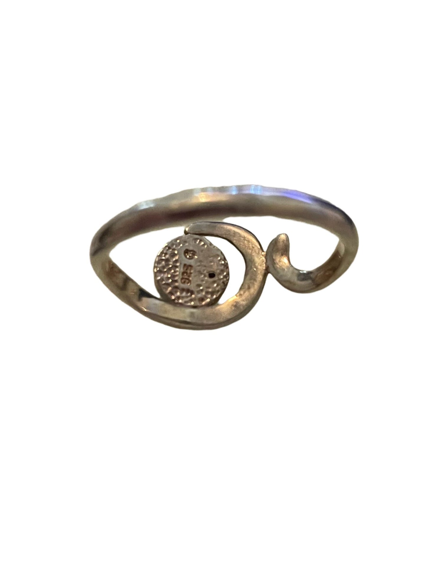 Ammolite & Sterling Silver Vintage Ring